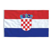 Drapeau Croatie 90x150 cm vidaXL vidaXL