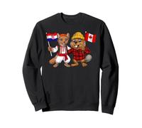 Drapeau Croatie Canada Racines croates Fier Canadien Sweatshirt