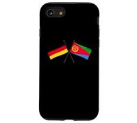Drapeau croisé Allemagne Érythrée Patrimoine érythréen Allemand Coque pour iPhone SE (2020) / 7/8