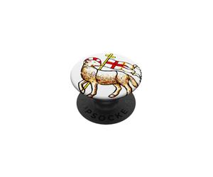 Drapeau croisé de Soldats chrétiens en Avant PopSockets PopGrip Adhésif