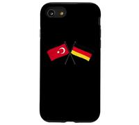 Drapeau croisé Turquie Allemagne Amitié Turque Coque pour iPhone SE (2020) / 7/8