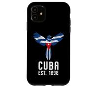 Drapeau Cuba 1898 Cubain Cuban Tocororo Cuban Trogon Coque pour iPhone 11