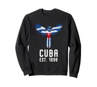 Drapeau Cuba 1898 Cubain Cuban Tocororo Cuban Trogon Sweatshirt