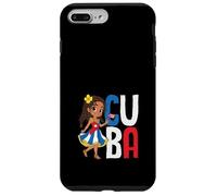 Drapeau Cuba Girl Cuban Pride Heritage Racines de Cuba Coque pour iPhone 7 Plus/8 Plus
