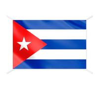 Drapeau Cuba officiel - Drapeaux du Monde pour intérieur et extérieur, drapeaux décoratifs et collection, drapeau francais inclus - Taille 144x93 cm