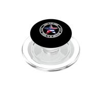 Drapeau cubain américain Fier, Papa, Maman, garçon, Fille, Cuba, Drapeau américain, Graphique PopSockets PopGrip pour MagSafe