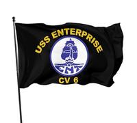 Drapeau CV 6 USS Enterprise Drapeau De Jardin