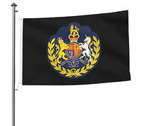 Drapeau d'adjudant du chef d'état-major britannique de l'état-major de l'air, drapeaux double face de 5x8 pieds, bannière décorative robuste de grande taille pour l'extérieur, drapeaux de patio durabl