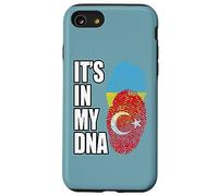 Drapeau d'ADN Turc et ukrainien mélangé Coque pour iPhone SE (2020) / 7/8