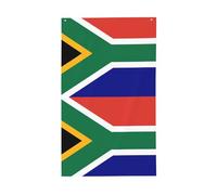 Drapeau d'Afrique du Sud - 0,9 x 1,5 m - Drapeau personnalisé - Convient pour la décoration extérieure, jardin, terrasse