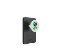 Drapeau d'amour de la RD Congo en Forme de cœur Fierté congolaise Vacances Voyage PopSockets PopWallet pour MagSafe