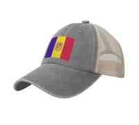Drapeau D'Andorre Casquette de Baseball pour Hommes et Femmes, Casquette de Baseball en Denim Délavé Coutumes Ethniques Sunhat Chapeau pour Hip Hop Sport Outdoor
