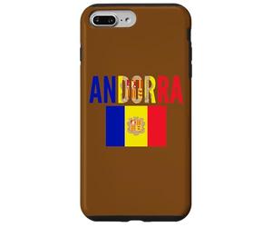 Drapeau d'Andorre Couleurs Pride Country Support Coque pour iPhone 7 Plus/8 Plus