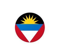 Drapeau D'antigua-Et-Barbuda 3.0x4.5cm En 1000 Pièces