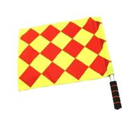 Drapeau d'arbitre avec poignée en éponge, 5 pièces, drapeaux de juge ligne imperméables, multicolores, fournitures volley-ball et Football pour Football(Color2)