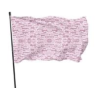 Drapeau de 9,1 x 1,5 m avec mots de danse et de ballet aux couleurs vives pour sports de plein air, drapeau de cour en polyester résistant à la décoloration avec 2 œillets en laiton pour décoration