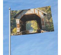 Drapeau de 90 cm x 150 cm, drapeau double face 200D, bannière lourde couverte d'Albany - Drapeau de bienvenue décoratif avec œillets en laiton - Drapeaux de jardin pour toutes les saisons