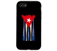 Drapeau de Baseball Cuba avec battes Béisbol Pelota Batter Cubana Coque pour iPhone SE (2020) / 7/8
