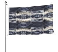 Drapeau de bateau nucléaire géant double face avec œillets - Drapeau décoratif pour patio, porche, événement de groupe - 1,5 x 2,4 m