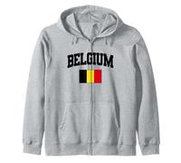 Drapeau de Belgique - Supporters Belges Fiers Belgium Sweat à Capuche