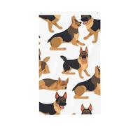 Drapeau de berger allemand 9,5 x 1,5 m - Drapeau de jardin vertical double face - Drapeau de jardin pour l'extérieur de la cour et de la maison - Bannière amusante - Décoration de la maison - Drapeaux