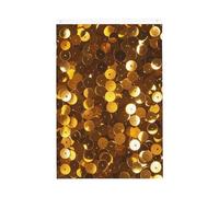 Drapeau de bienvenue à paillettes dorées - 61 x 91 cm - Ne se décolore pas - Double face - Bannière d'extérieur pour cour, porche, pelouse