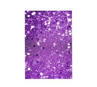 Drapeau de bienvenue à paillettes violettes scintillantes de 61 x 01 cm, ne se décolore pas, drapeau double face, bannière d'extérieur pour cour, porche, pelouse