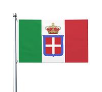 Drapeau De Bienvenue Drapeau Du Royaume D'Italie Uv Fade Résistant Drapeau Décoratif De Jardin Double Face Bannière Décorative Pour Bureaux Fête Maison 3X5 Ft