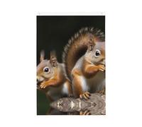 Drapeau de bienvenue en forme d'écureuil pour jardin, 6 x 0,9 m, double face, ne se décolore pas, pour maison, cour, porche, pelouse, décoration extérieure