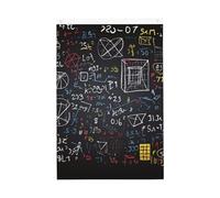 Drapeau de bienvenue en mathématiques et physiques - 61 x 90 cm - Double face - Ne se décolore pas - Pour maison, cour, porche, pelouse, décoration extérieure