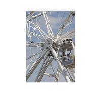 Drapeau de bienvenue gris avec grande roue - 61 x 91 cm - Ne se décolore pas - Double face - Bannière d'extérieur pour cour, porche, pelouse