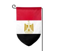 Drapeau de bienvenue imprimé drapeau égyptien pour décoration extérieure tous temps jardin patio drapeau 30,5 x 45,7 cm plusieurs formes