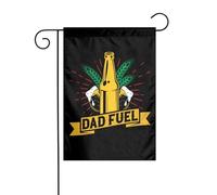 Drapeau De Bienvenue Le Carburant De Papa C'Est La Bière Suspendre Drapeau Imperméable Bannière De Cour Pour Ferme Porche Maison 12X18 Inch