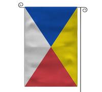 Drapeau de Bienvenue Mayas Bannière 12x18 Inch | Suspendre Drapeau décoratif de Jardin UV Fade RéSistant Bannière décorative pour Bureaux Porche Ferme