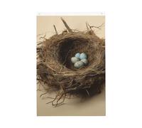 Drapeau de bienvenue pour jardin, nid d'oiseaux, 61 x 91 cm, ne se décolore pas, drapeau double face pour maison, cour, porche, pelouse