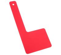 Drapeau de Boîte aux Lettres Rouge de Remplacement en Acrylique | Rotation 360 Degrés, Charnière à Gravité et Trous Prépercés, pour Boîtes en Pierre ou Campagne