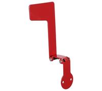 Drapeau de Boîte aux Lettres Rouge en Métal, Remplacement Décoratif | Installation Rapide, Usage Saisonnier Facile, Finition Résistante à Décoloration, pour Façade Résidentielle et Jardin