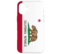 Drapeau de Californie Coque pour iPhone 16 Plus