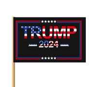 Drapeau de campagne 2024 - Bannière de fond pour élection extérieure - Panneaux de cour résistants aux intempéries, bannière de drapeaux 2024 pour la maison, la cour, le jardin