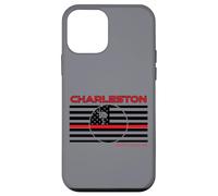 Drapeau de Charleston County en Caroline du Sud Pompier Fin Ligne Rouge Coque pour iPhone 12 Mini