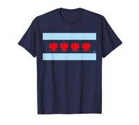 Drapeau de Chicago Pologne Polska Love Home Family Group T-Shirt