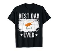 Drapeau de Chypre Best Dad Ever T-Shirt