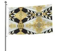 Drapeau de cinéma double face avec œillets - 1,5 x 2,4 m - Drapeau décoratif pour patio, porche, événement de groupe.