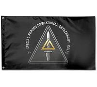 Drapeau De Cour 1Er Sfod-D Delta Force Construit Bannière Double Face Éclatantes Drapeau Pour Dortoirs Fêtes Extérieure 152X90Cm