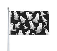 Drapeau de cour double face de 0,9 x 1,5 m pour extérieur/intérieur, drapeau de brise, bannière de bienvenue gothique pour jardin, maison, vacances, décoration d'intérieur, drapeau de jardin