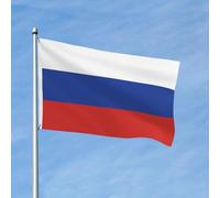 Drapeau De Cour Russie Russe Bannière Cour Double Face Décoratif Drapeaux Pour Clubs Plage Chambres 152X90Cm