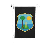 Drapeau de cricket des Antilles 30 x 45 cm pour décoration extérieure de jardin