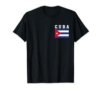 Drapeau de Cuba - Souvenir Patriotique des Racines nationales T-Shirt