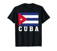 Drapeau de Cuba - Souvenir Patriotique des Racines nationales T-Shirt