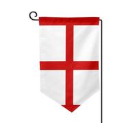 Drapeau de décoration de cour unique - Design personnalisé pour le printemps et le jardin, drapeaux d'extérieur double face en polyester durable pour cour, porche et patio Drapeau de l'Angleterre